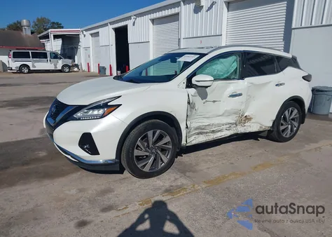 2021 Nissan Murano Sl Intelligent Awd from USA, damaged, VIN 5N1AZ2CS4MC135923